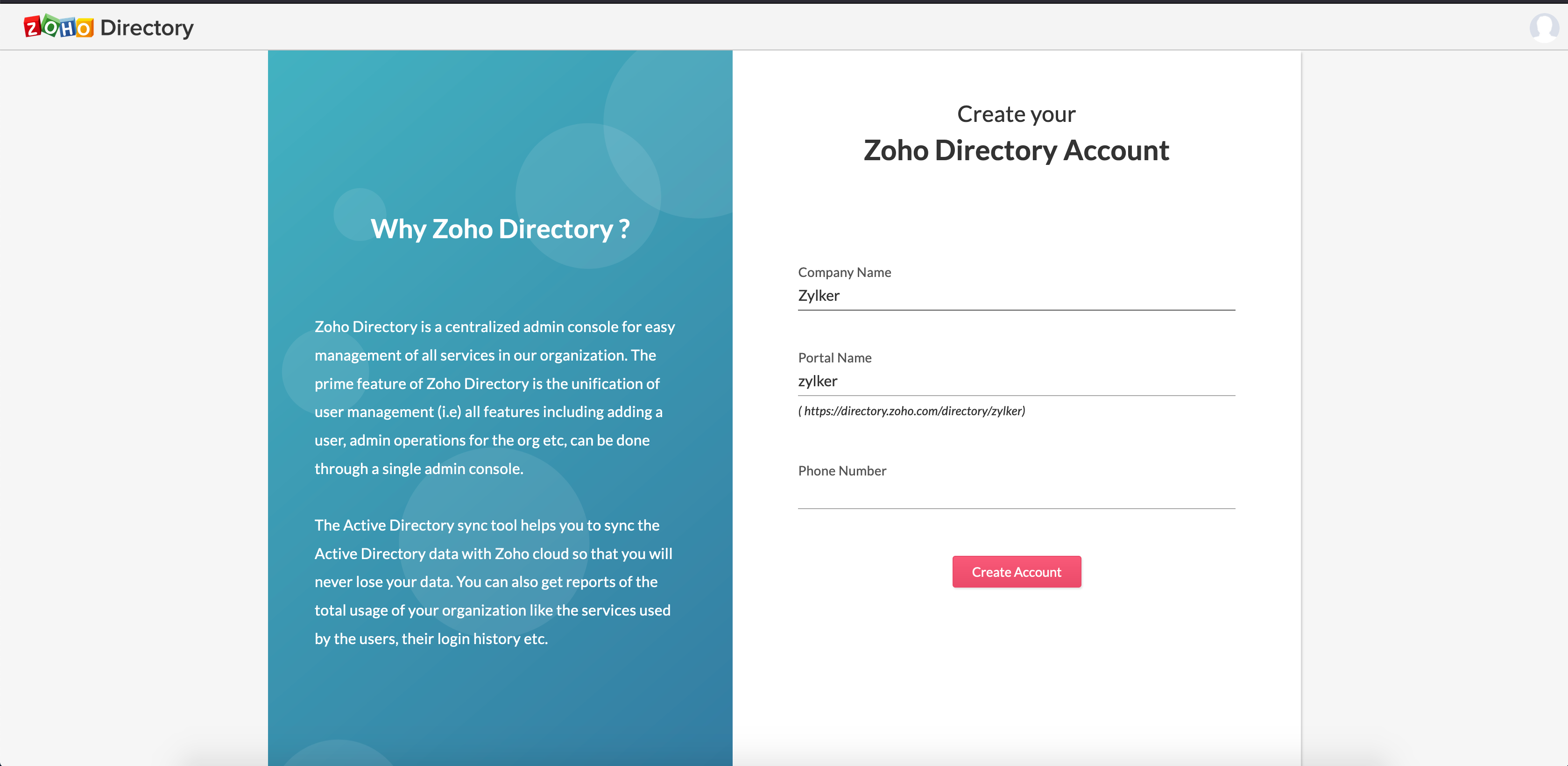 Assigning Org Admin Roles Using Zoho Directory