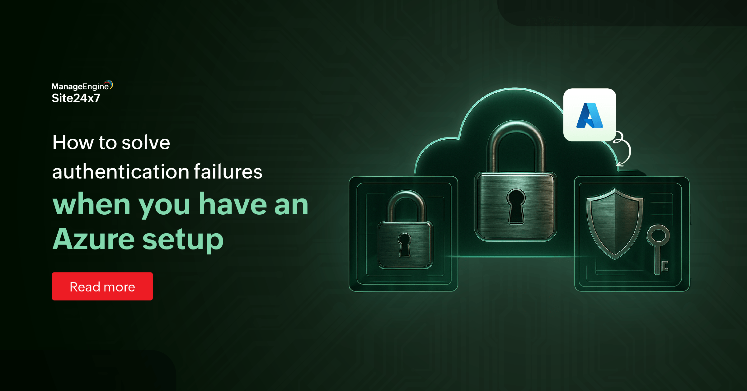 How to solve authentication failures in Azure