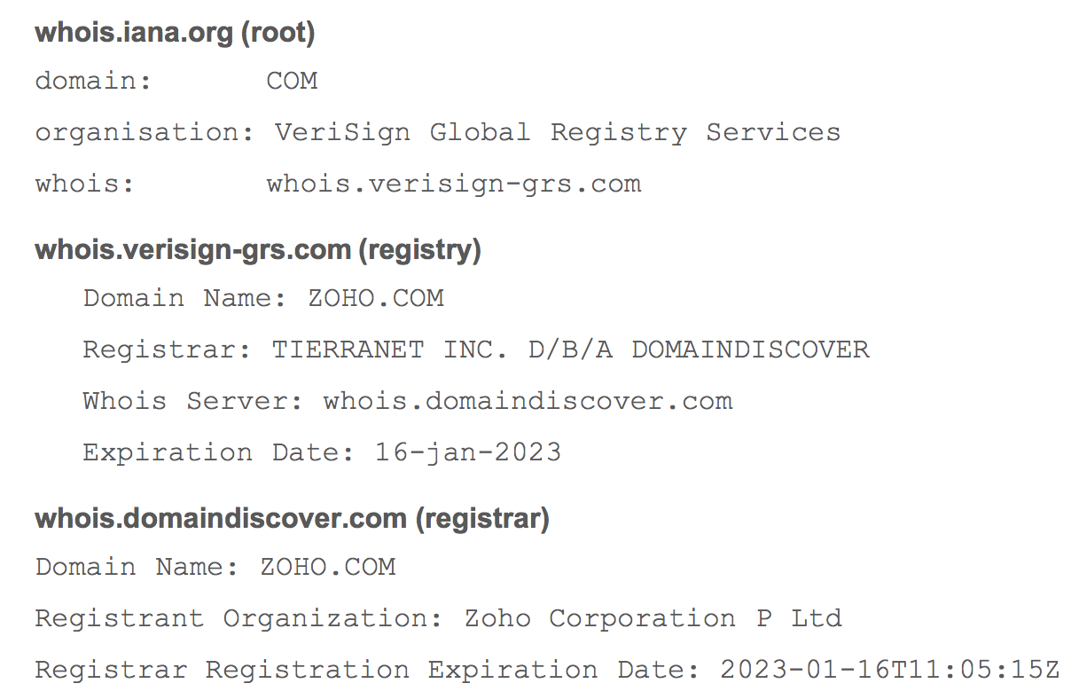 WHOIS - Find domain registration information over 938 TLD extensions